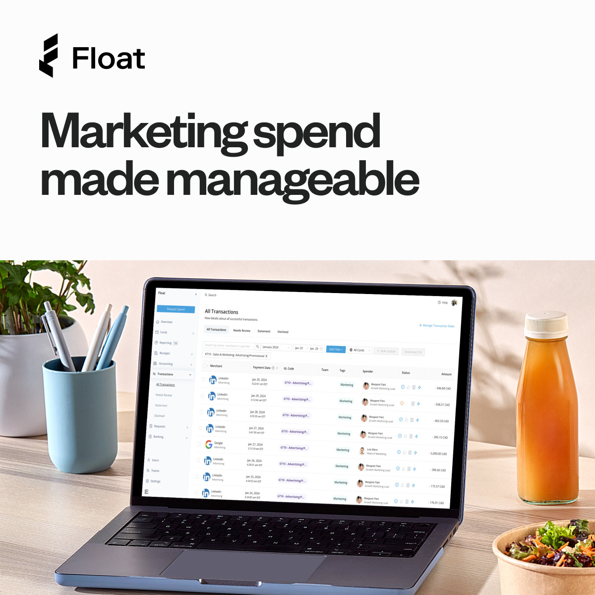 Marketing and Advertising - Float