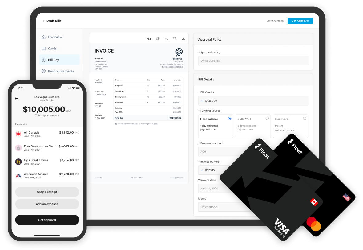 Bill Pay and Reimbursements